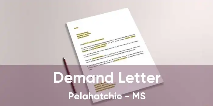 Demand Letter Pelahatchie - MS