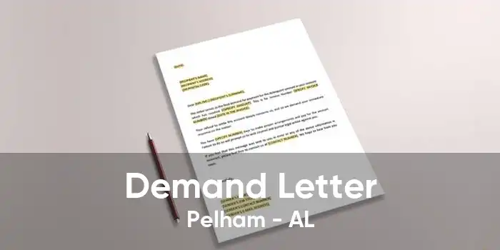 Demand Letter Pelham - AL