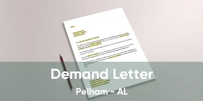 Demand Letter Pelham - AL