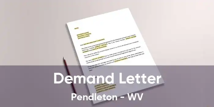  Demand Letter Pendleton - WV