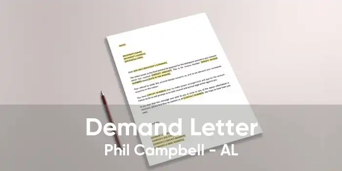 Demand Letter Phil Campbell - AL