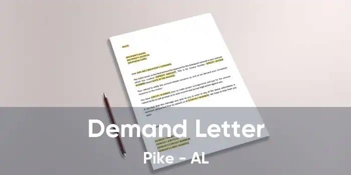 Demand Letter Pike - AL