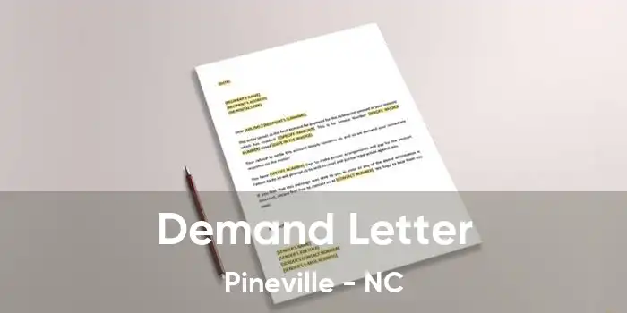 Demand Letter Pineville - NC