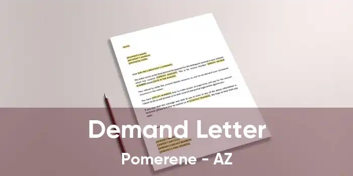 Demand Letter Pomerene - AZ