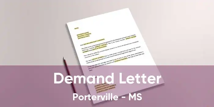 Demand Letter Porterville - MS