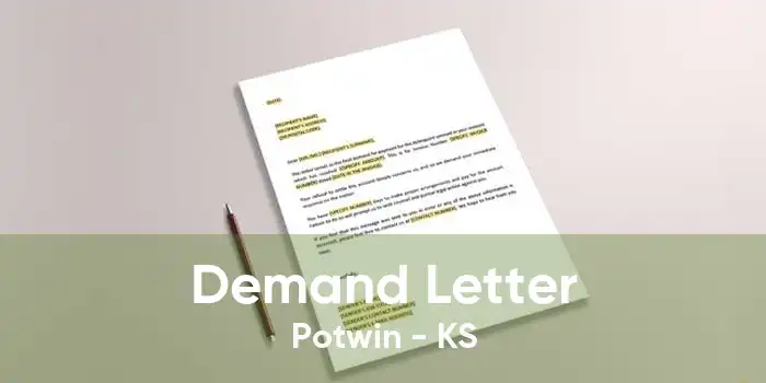Demand Letter Potwin - KS