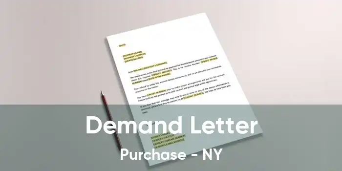 Demand Letter Purchase - NY