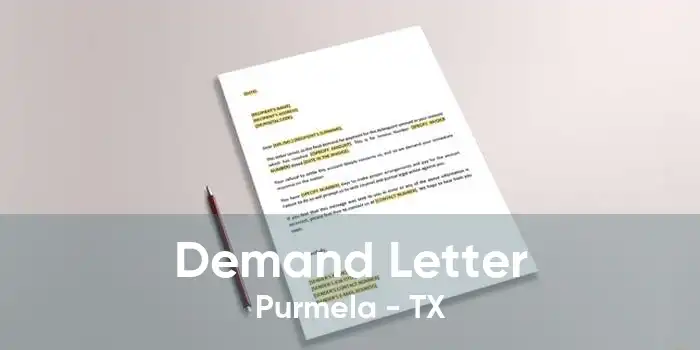 Demand Letter Purmela - TX