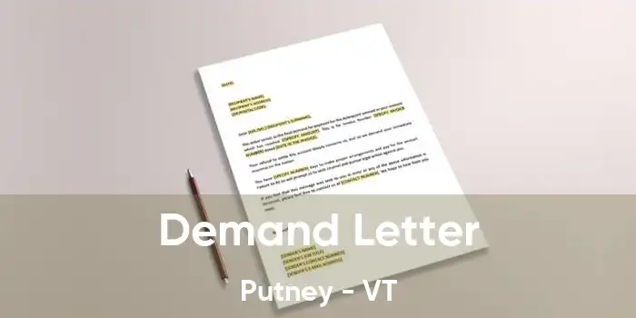  Demand Letter Putney - VT