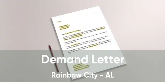  Demand Letter Rainbow City - AL