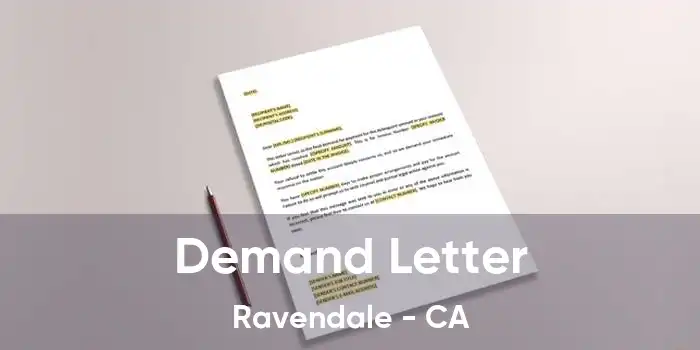 Demand Letter Ravendale - CA