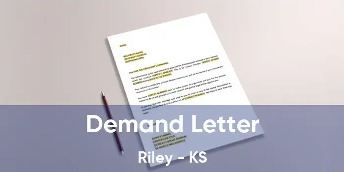  Demand Letter Riley - KS