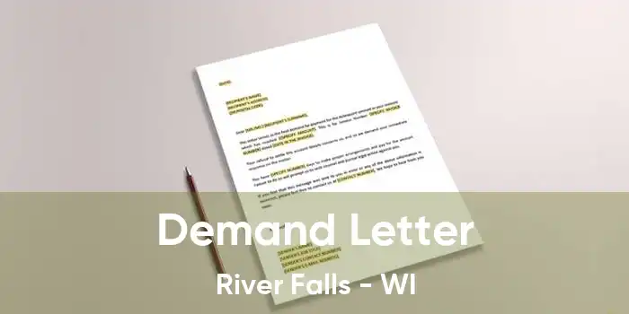 Demand Letter River Falls - WI