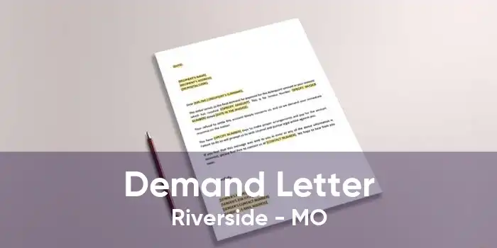 Demand Letter Riverside - MO