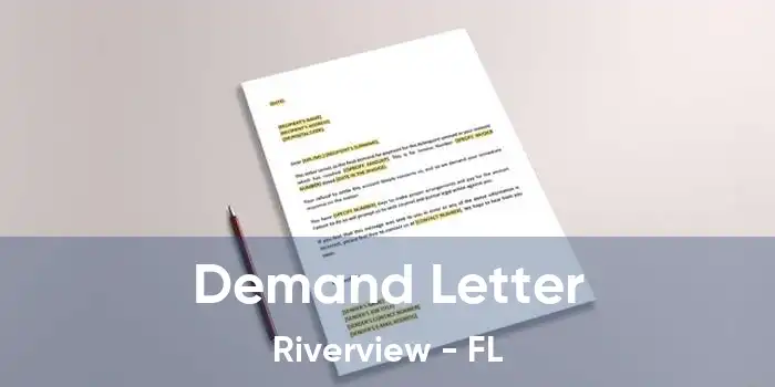  Demand Letter Riverview - FL