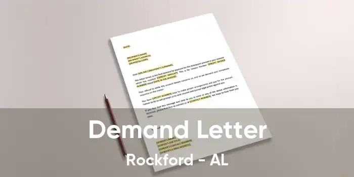 Demand Letter Rockford - AL