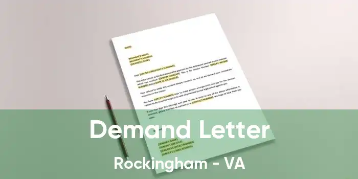  Demand Letter Rockingham - VA