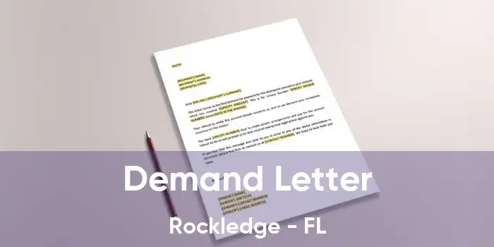 Demand Letter Rockledge - FL