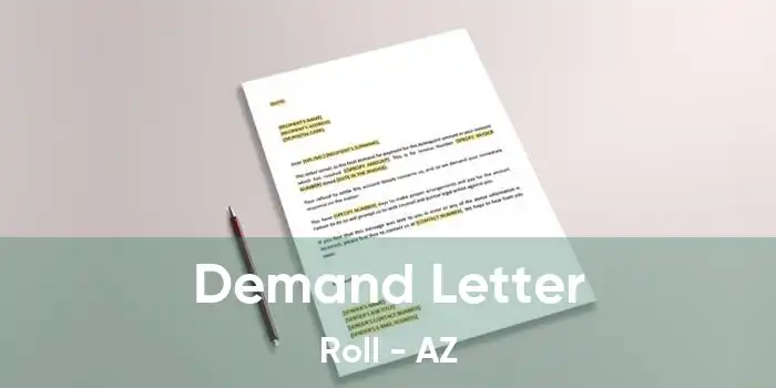  Demand Letter Roll - AZ