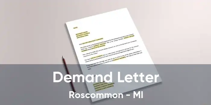  Demand Letter Roscommon - MI