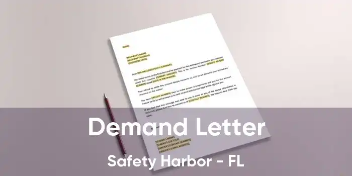 Demand Letter Safety Harbor - FL