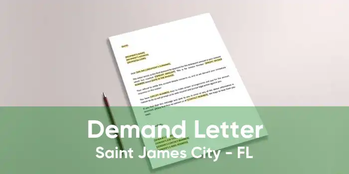 Demand Letter Saint James City - FL