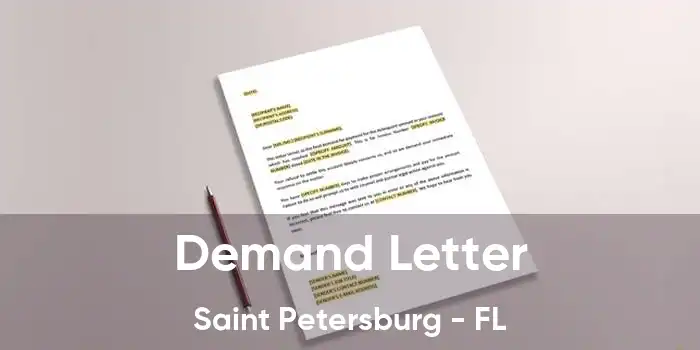 Demand Letter Saint Petersburg - FL