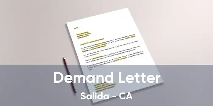 Demand Letter Salida - CA