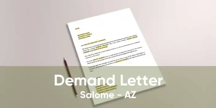 Demand Letter Salome - AZ