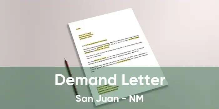  Demand Letter San Juan - NM