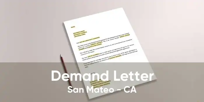 Demand Letter San Mateo - CA