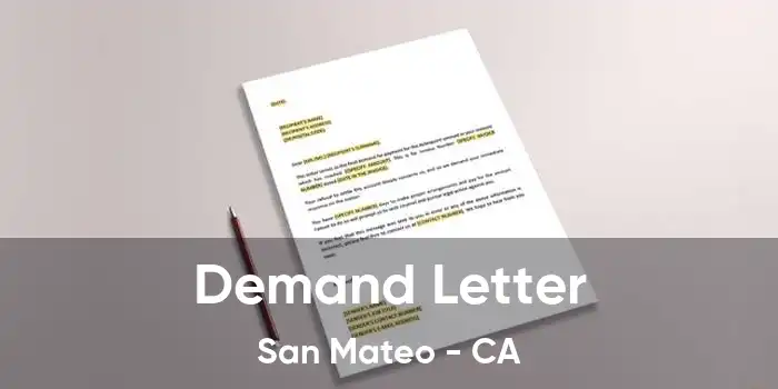 Demand Letter San Mateo - CA