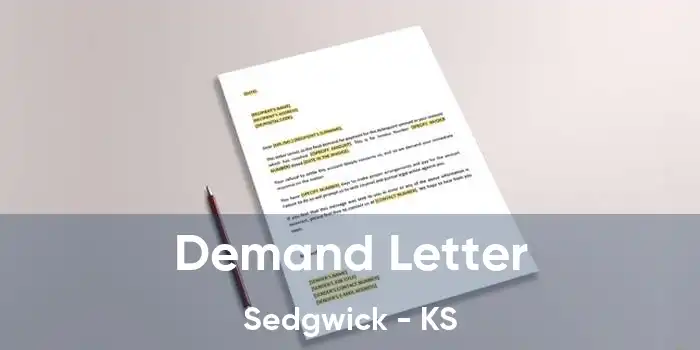 Demand Letter Sedgwick - KS