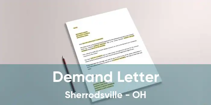 Demand Letter Sherrodsville - OH