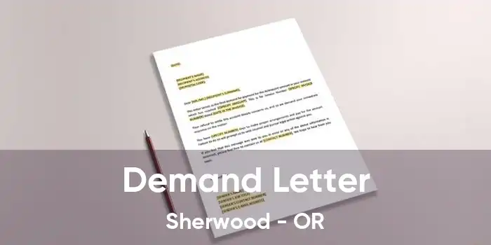 Demand Letter Sherwood - OR