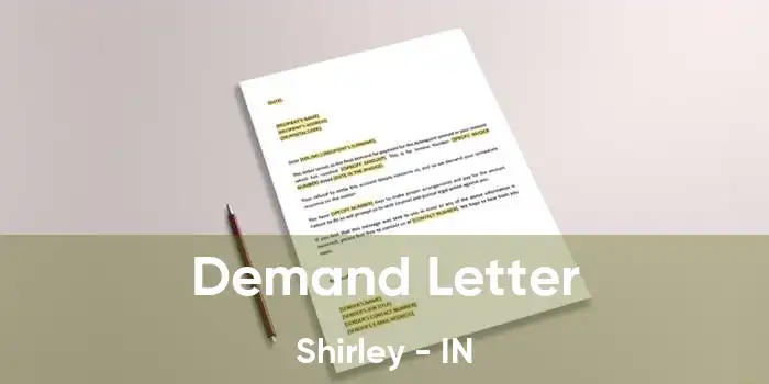 Demand Letter Shirley - IN