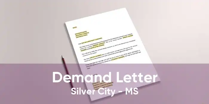 Demand Letter Silver City - MS