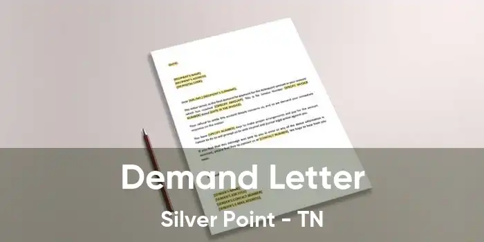  Demand Letter Silver Point - TN