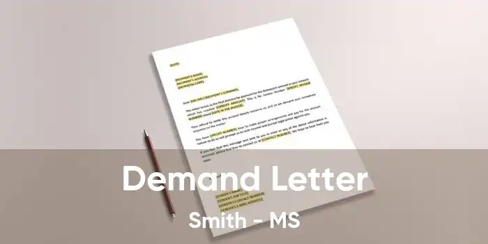  Demand Letter Smith - MS