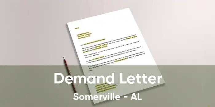  Demand Letter Somerville - AL