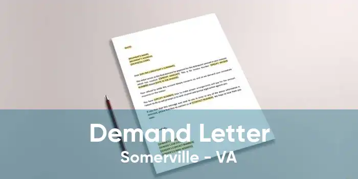 Demand Letter Somerville - VA