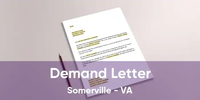 Demand Letter Somerville - VA