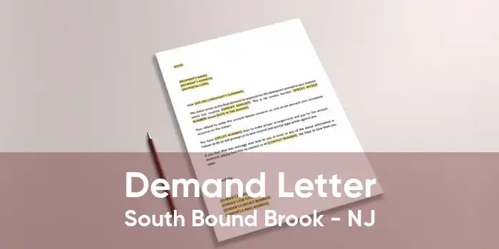 Demand Letter South Bound Brook - NJ