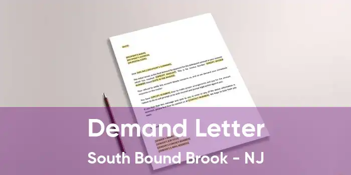 Demand Letter South Bound Brook - NJ