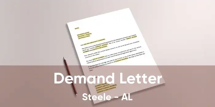 Demand Letter Steele - AL