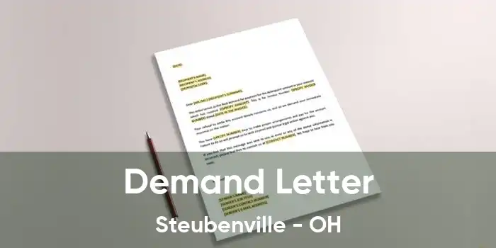 Demand Letter Steubenville - OH