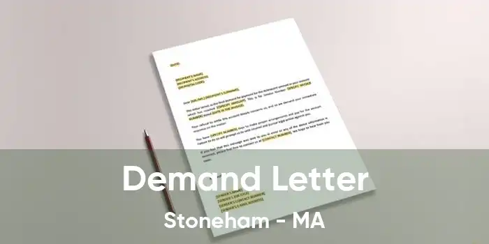 Demand Letter Stoneham - MA