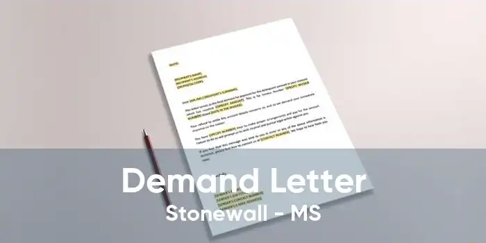 Demand Letter Stonewall - MS