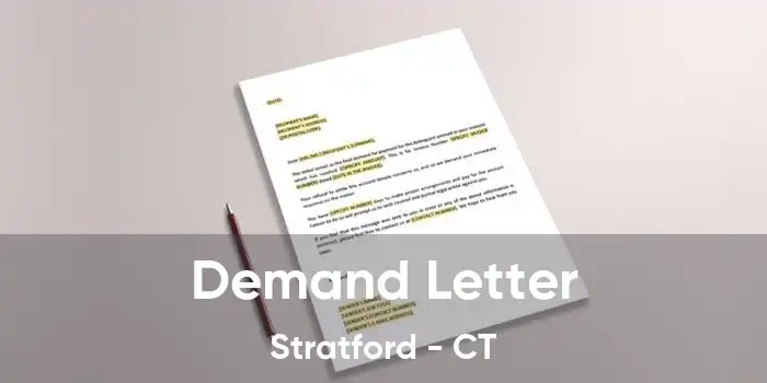 Demand Letter Stratford - CT