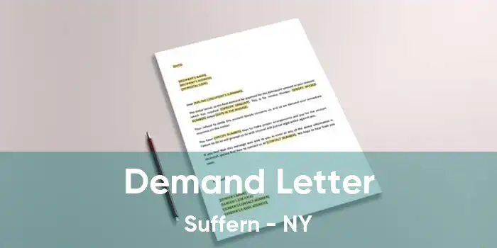 Demand Letter Suffern - NY